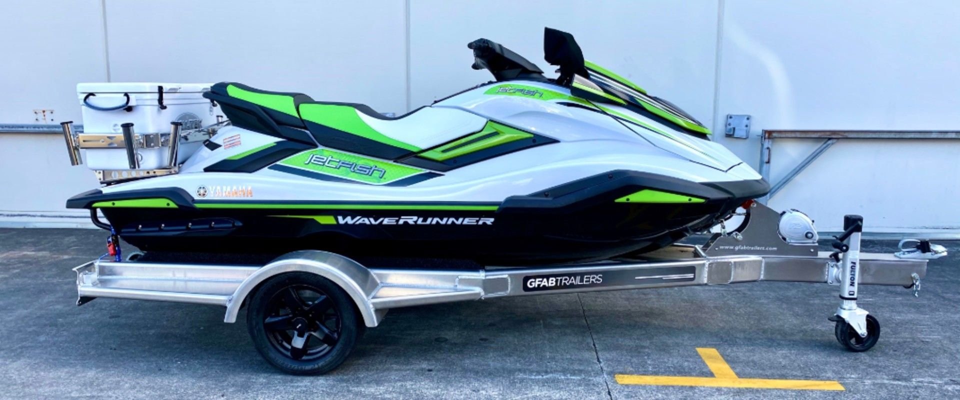 yacht club single jet ski trailer